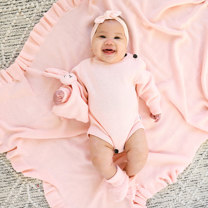 Light Pink KNIT BUBBLE - Gigi and Max