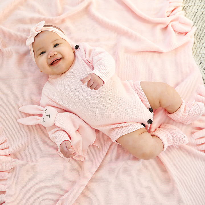 Light Pink KNIT BUBBLE - Gigi and Max