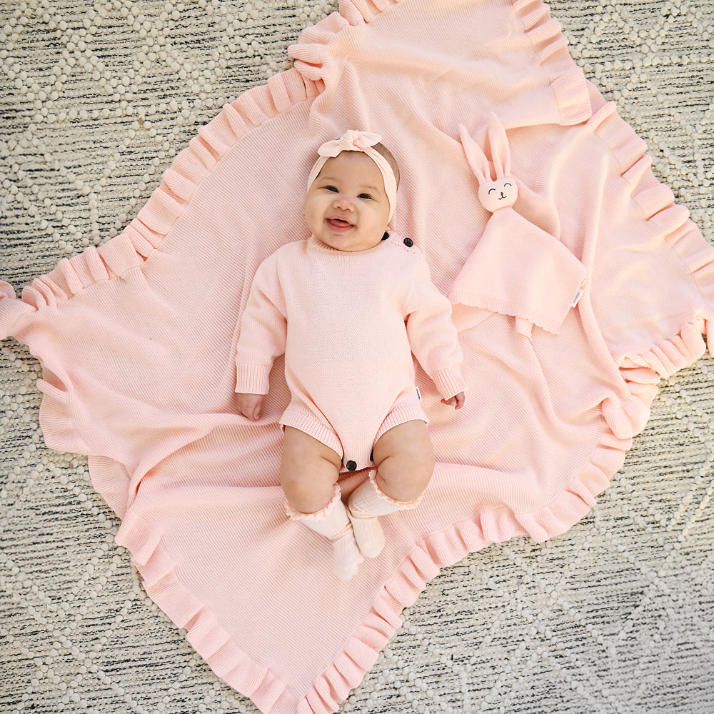 Light Pink KNIT BUBBLE - Gigi and Max