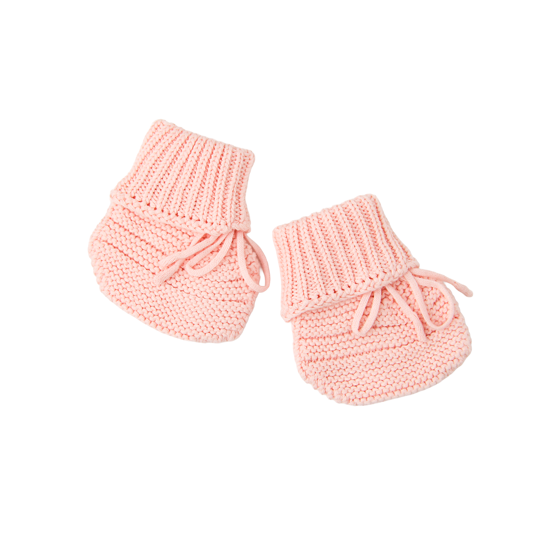 Light Pink KNIT BOOTIES - Gigi and Max