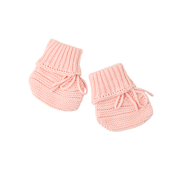 Light Pink KNIT BOOTIES - Gigi and Max