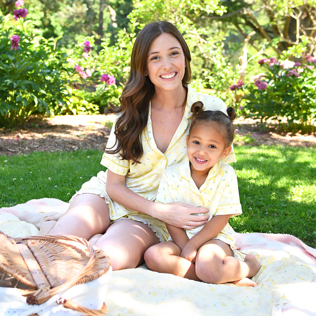 Lola RUFFLE LOUNGE SHORT SET - Gigi and Max