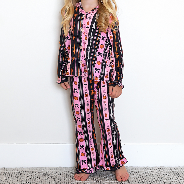 Lydia KIDS RUFFLE LOUNGE SET