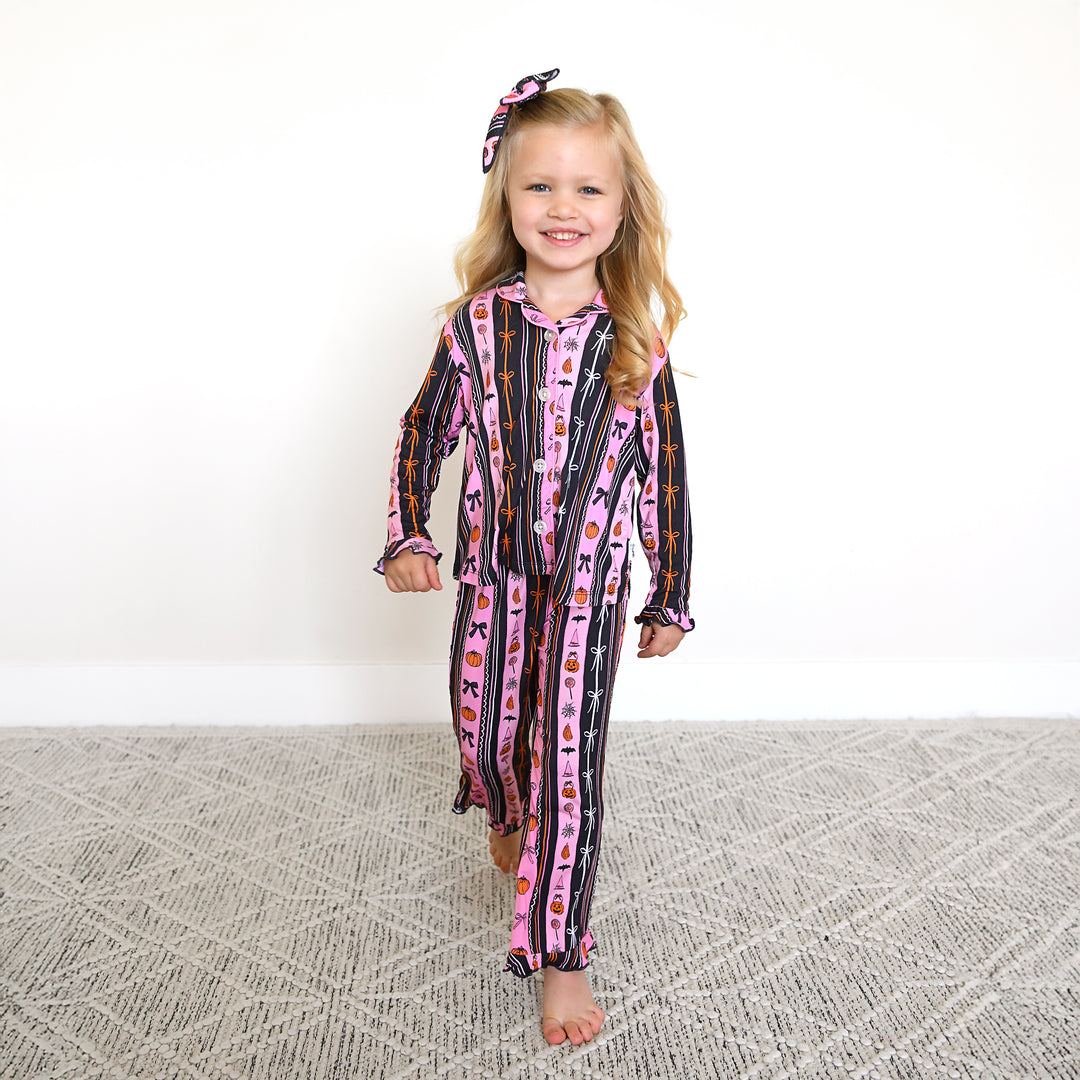 Lydia KIDS RUFFLE LOUNGE SET