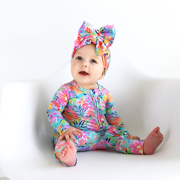 Megan Floral HEADWRAP - Gigi and Max