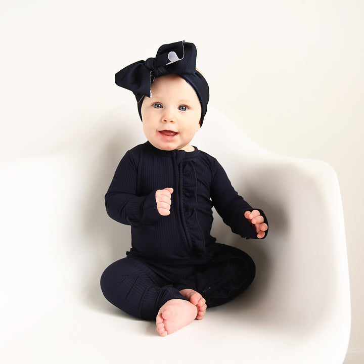 Collins Navy HEADWRAP - Gigi and Max