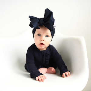 Collins Navy HEADWRAP - Gigi and Max