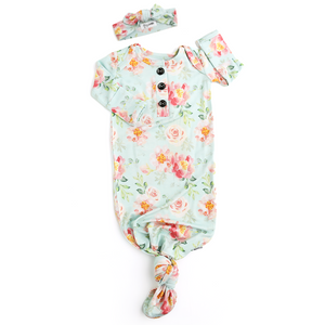 Mae Floral GOWN - Gigi and Max
