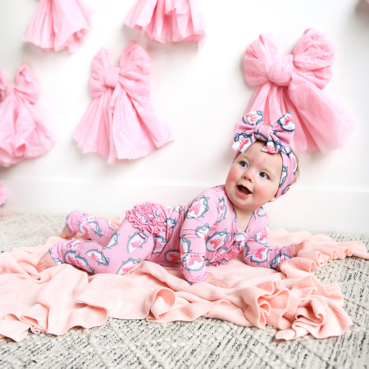 Maeve Castles RUFFLE ZIP