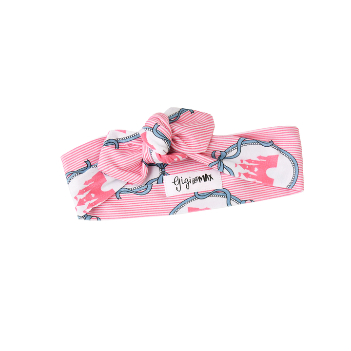 Maeve Castles TOPKNOT HEADBAND - Gigi and Max