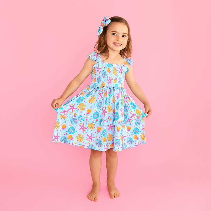 Marina SMOCKED DRESS - Gigi and Max