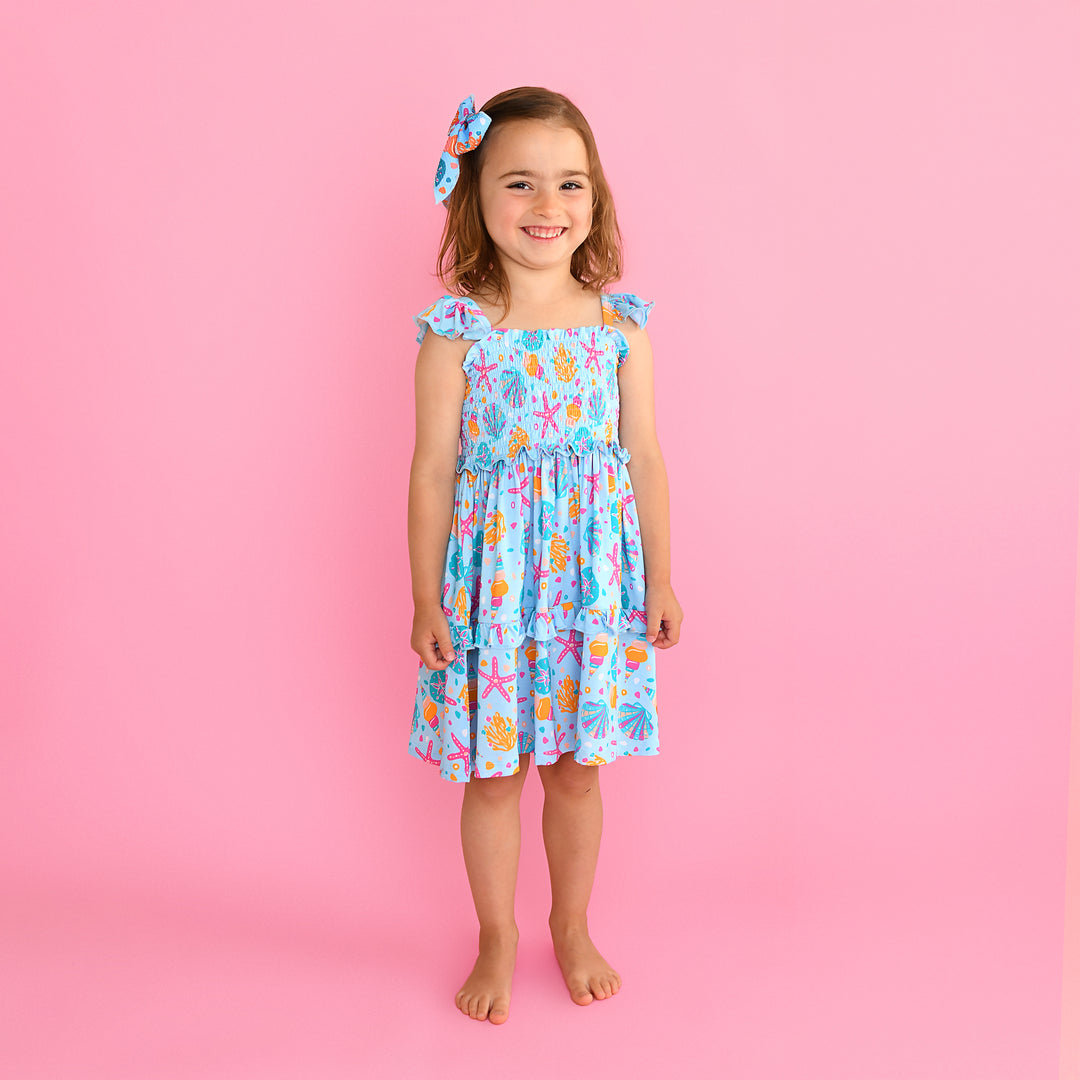 Marina SMOCKED DRESS - Gigi and Max