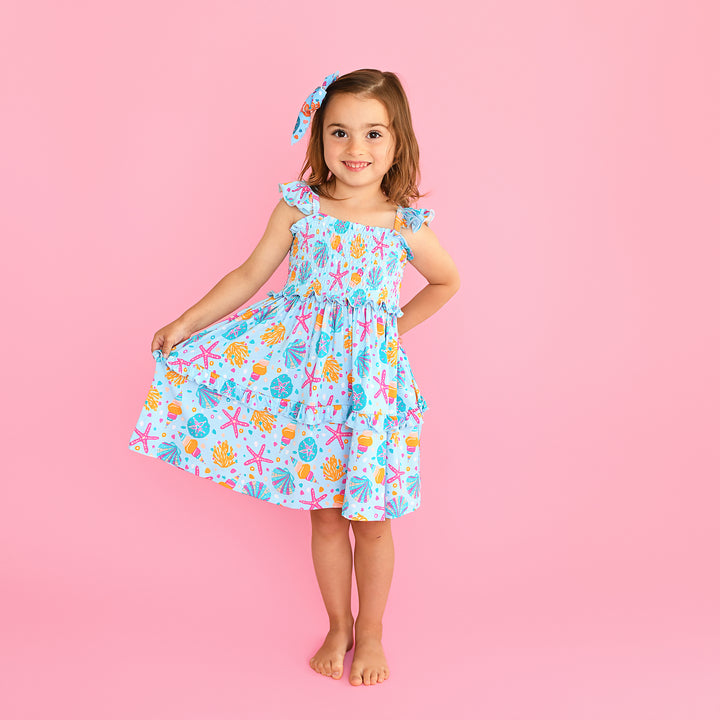 Marina SMOCKED DRESS - Gigi and Max