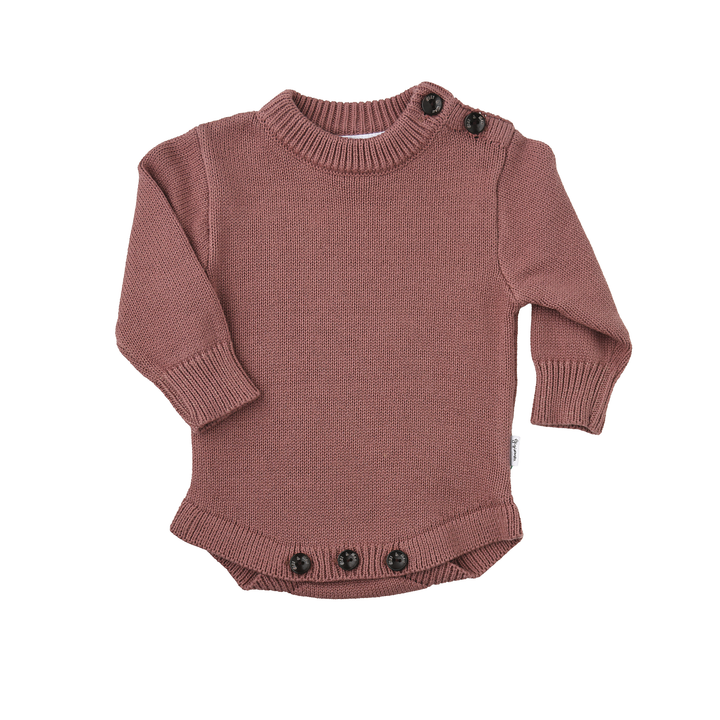 Mauve KNIT BUBBLE - Gigi and Max