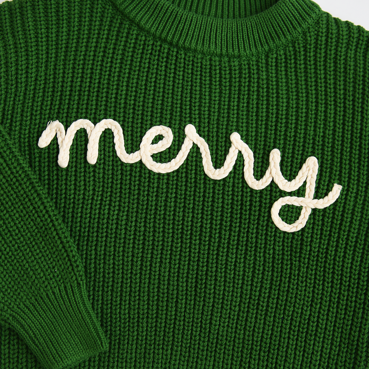 Merry Green SWEATER - Gigi and Max