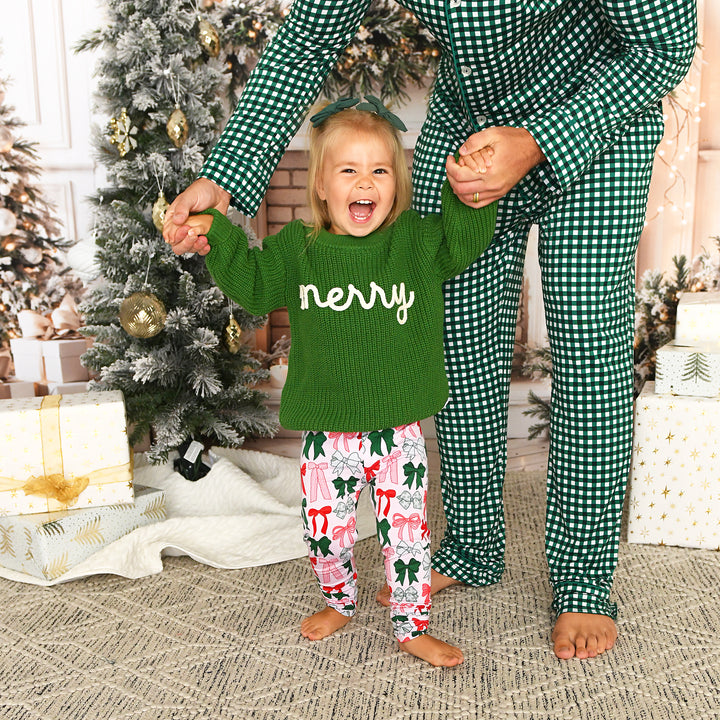 Merry Green SWEATER