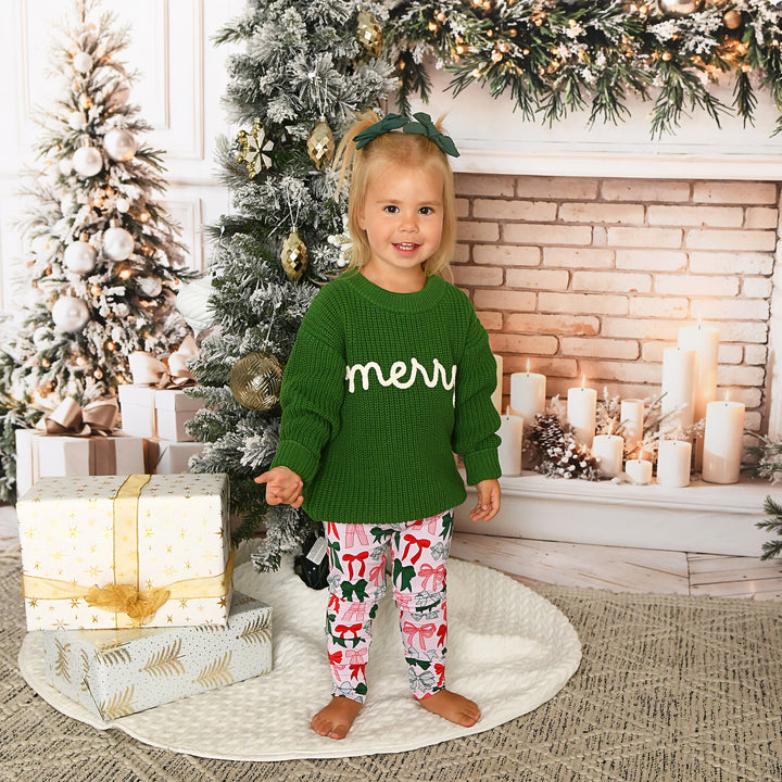 Merry Green SWEATER - Gigi and Max