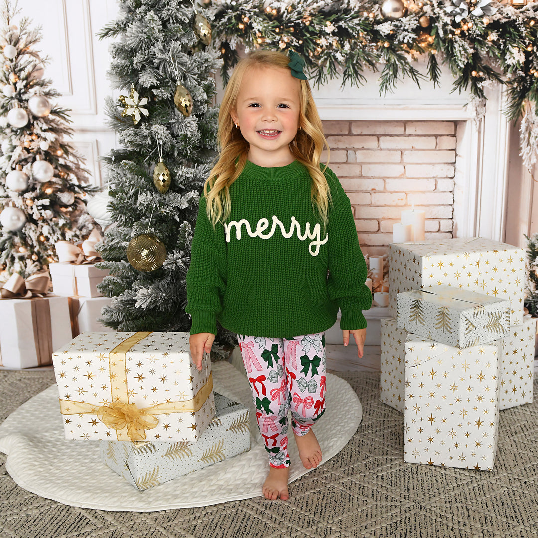 Belle Bows LEGGINGS - Gigi and Max