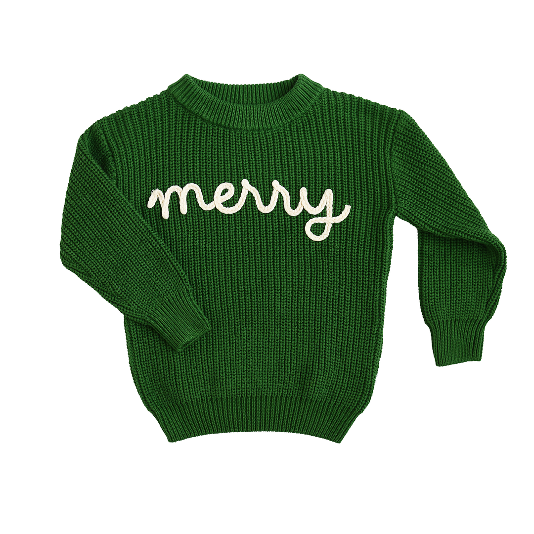 Merry Green SWEATER - Gigi and Max