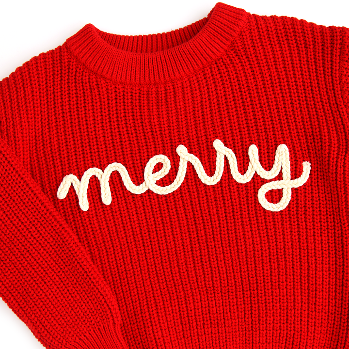 Merry Red SWEATER - Gigi and Max