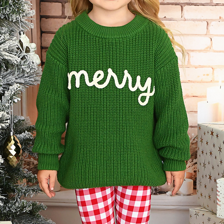 Merry Green SWEATER