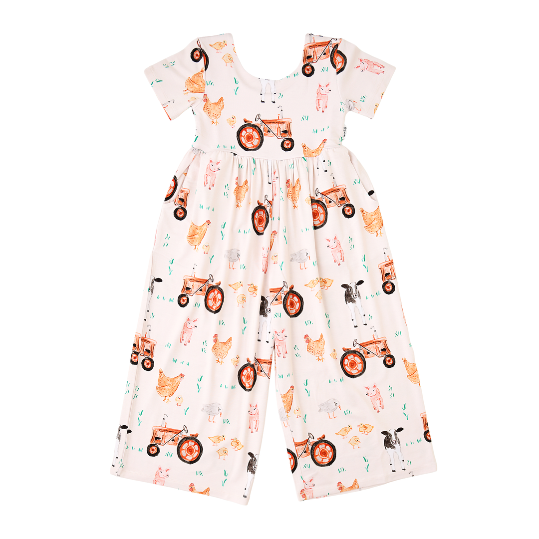 Millie Moo WIDE LEG ROMPER - Gigi and Max