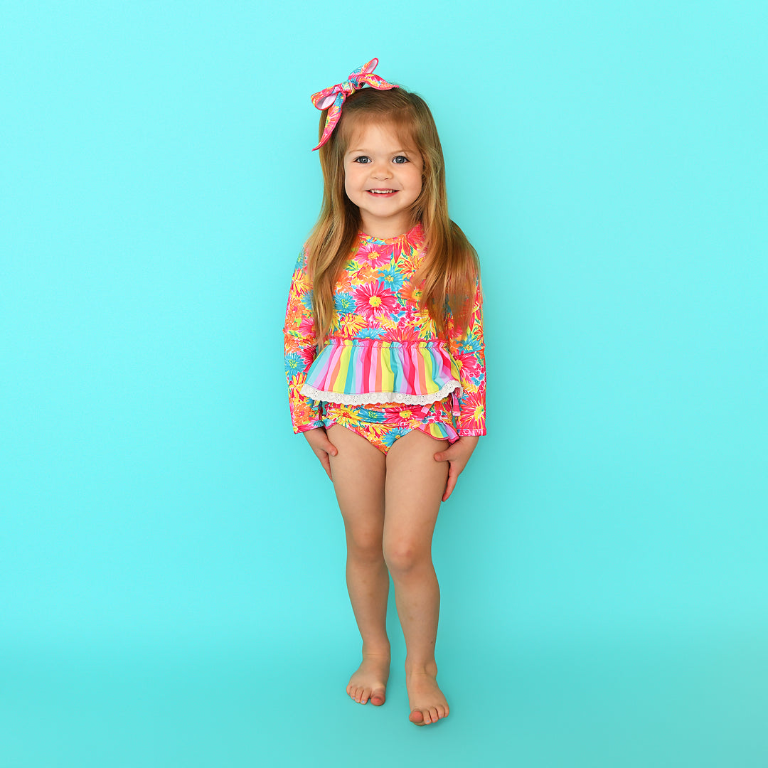 Molly RASH GUARD TWO PIECE SWIM SET - Gigi and Max