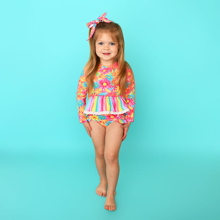 Molly RASH GUARD TWO PIECE SWIM SET - Gigi and Max