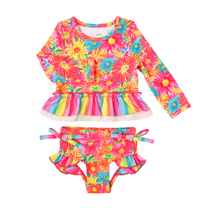 Molly RASH GUARD TWO PIECE SWIM SET - Gigi and Max