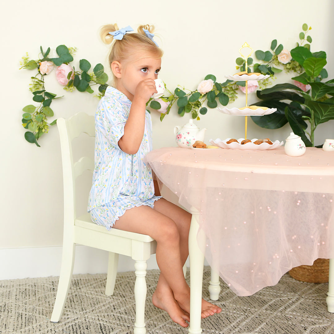 Nora RUFFLE LOUNGE SHORT SET
