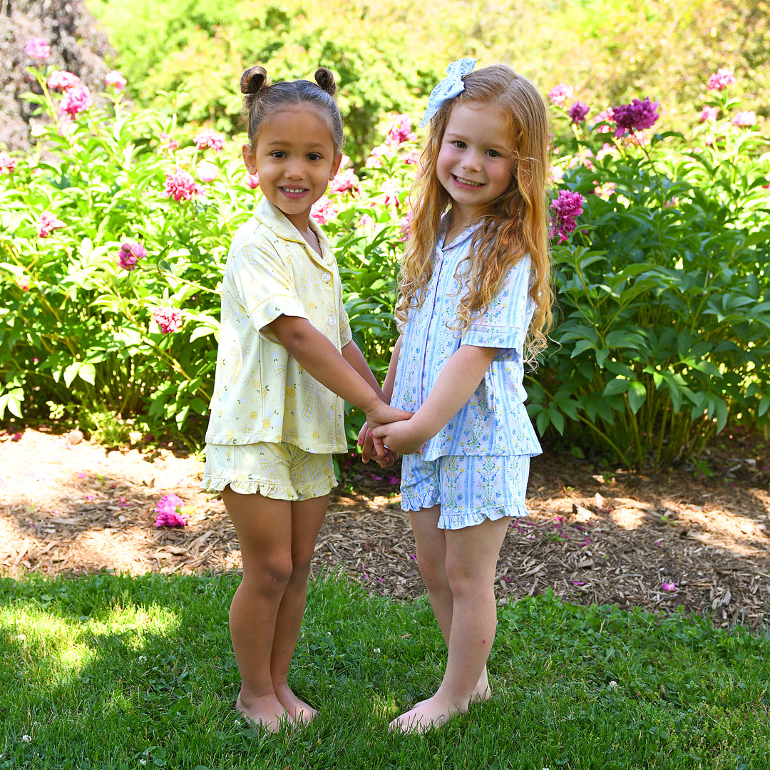 Lola RUFFLE LOUNGE SHORT SET - Gigi and Max