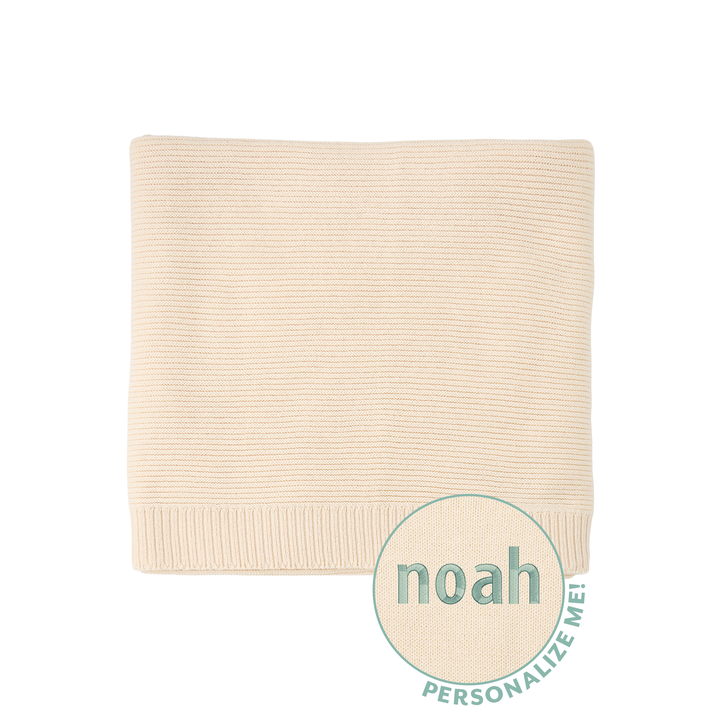 Oatmeal KNIT BLANKET