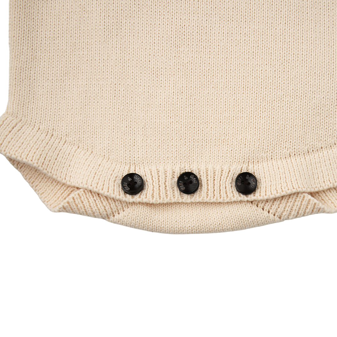 Oatmeal KNIT BUBBLE - Gigi and Max