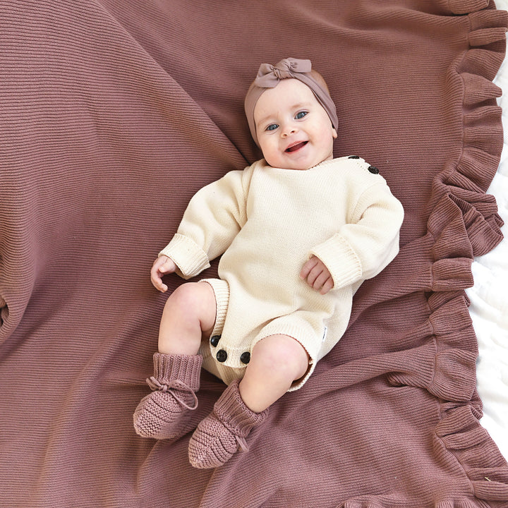 Oatmeal KNIT BUBBLE - Gigi and Max