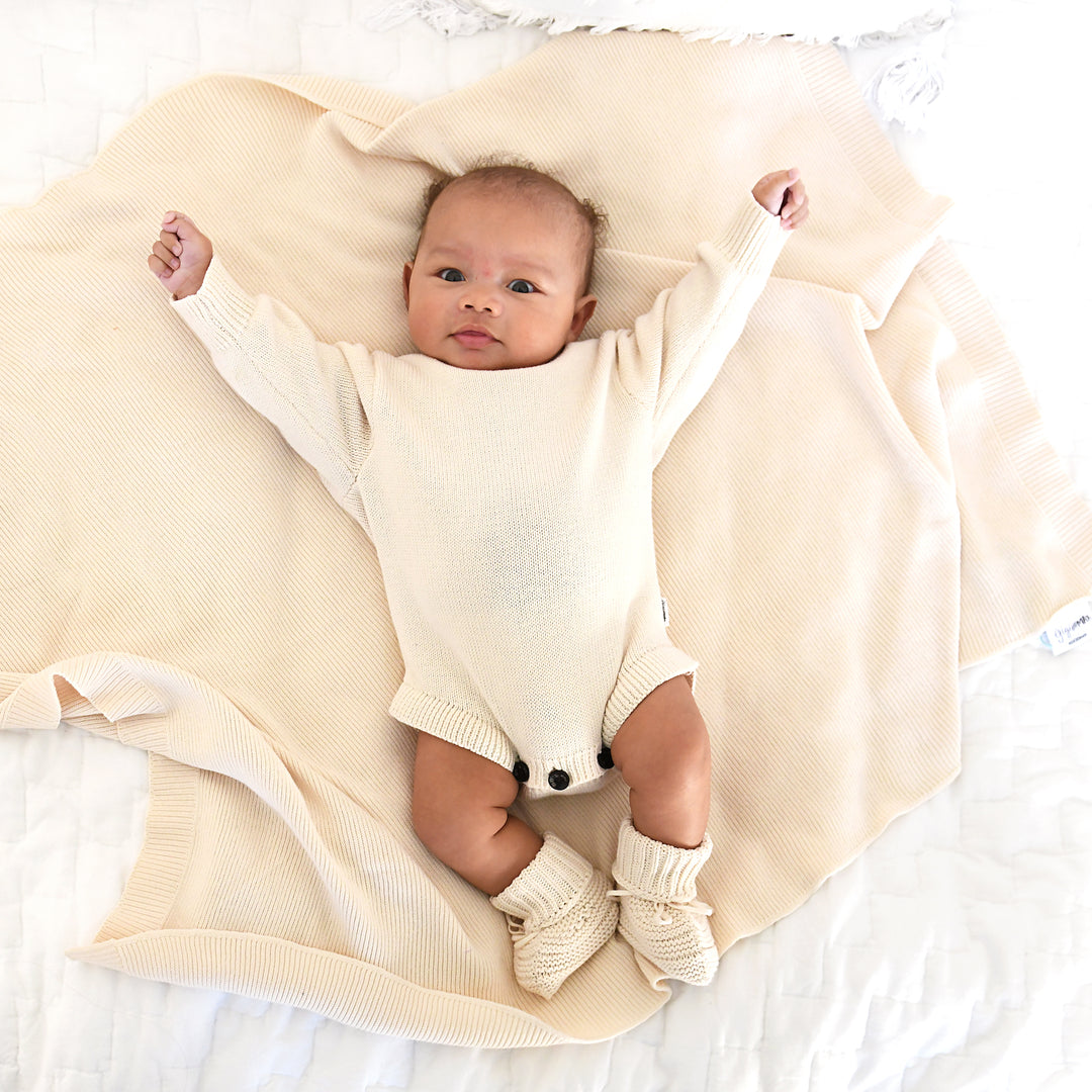 Oatmeal KNIT BUBBLE - Gigi and Max