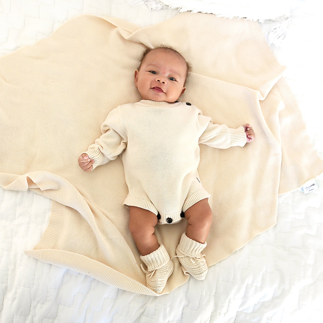 Oatmeal KNIT BUBBLE - Gigi and Max