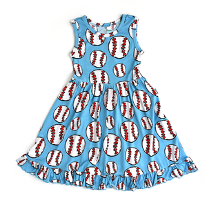 Bambino TANK RUFFLE TWIRL DRESS - Gigi and Max