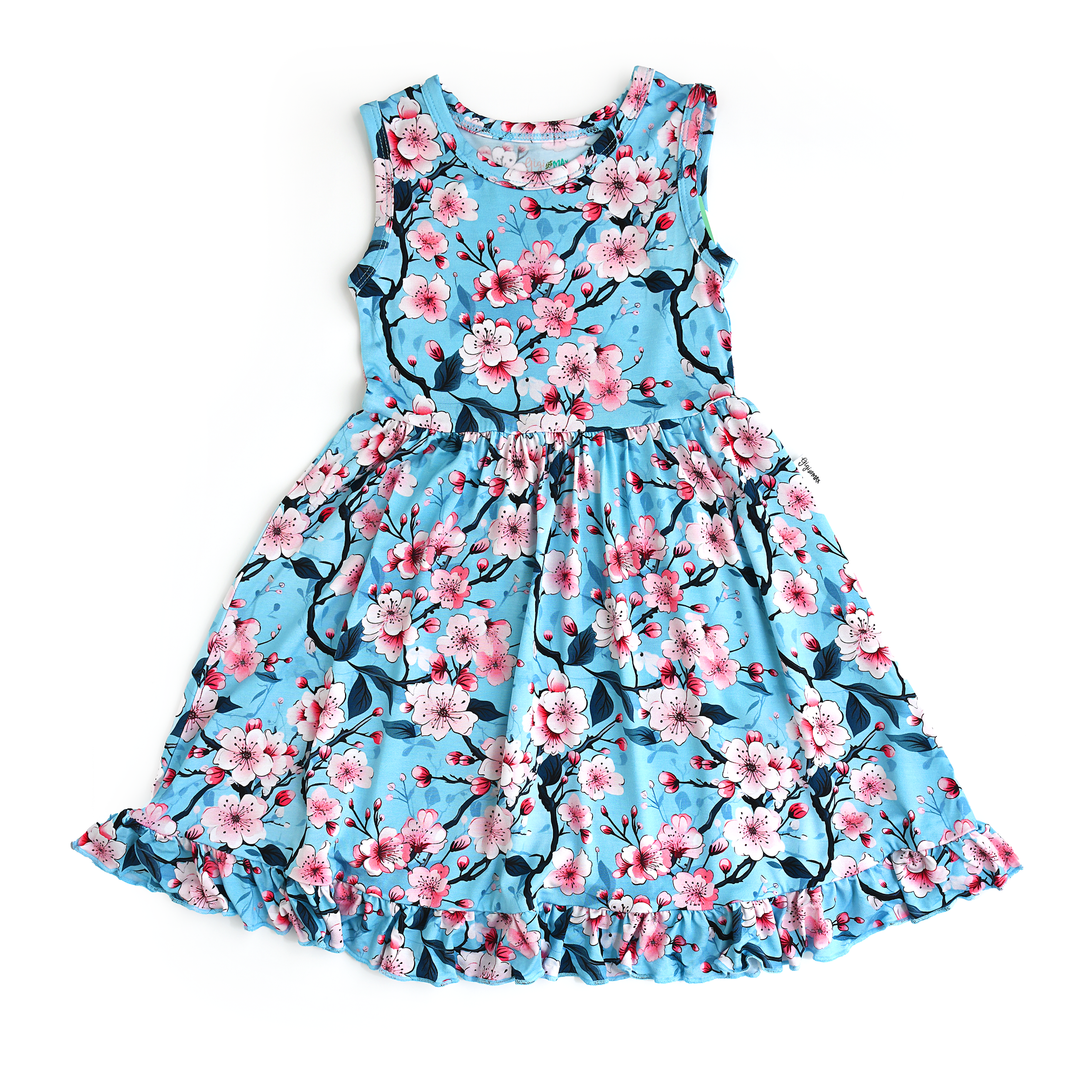 Sakura TANK RUFFLE TWIRL DRESS - Gigi and Max