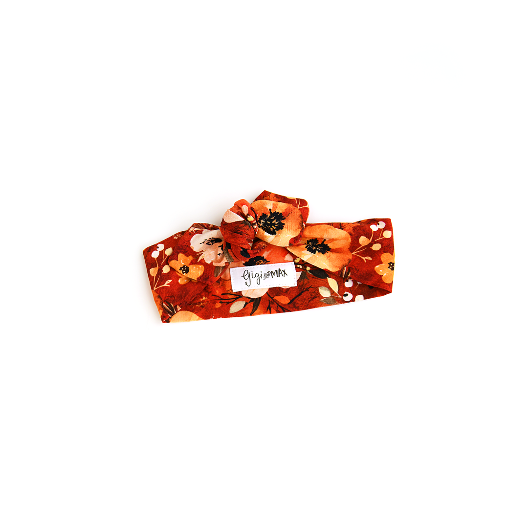 Auburn TOPKNOT HEADBAND - Gigi and Max