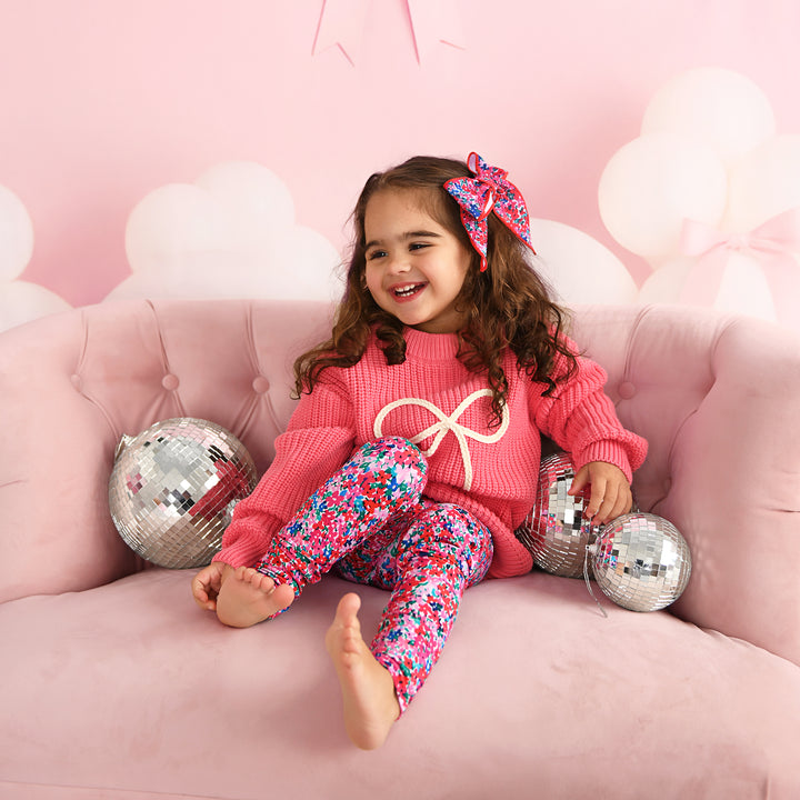 Pink Bow SWEATER