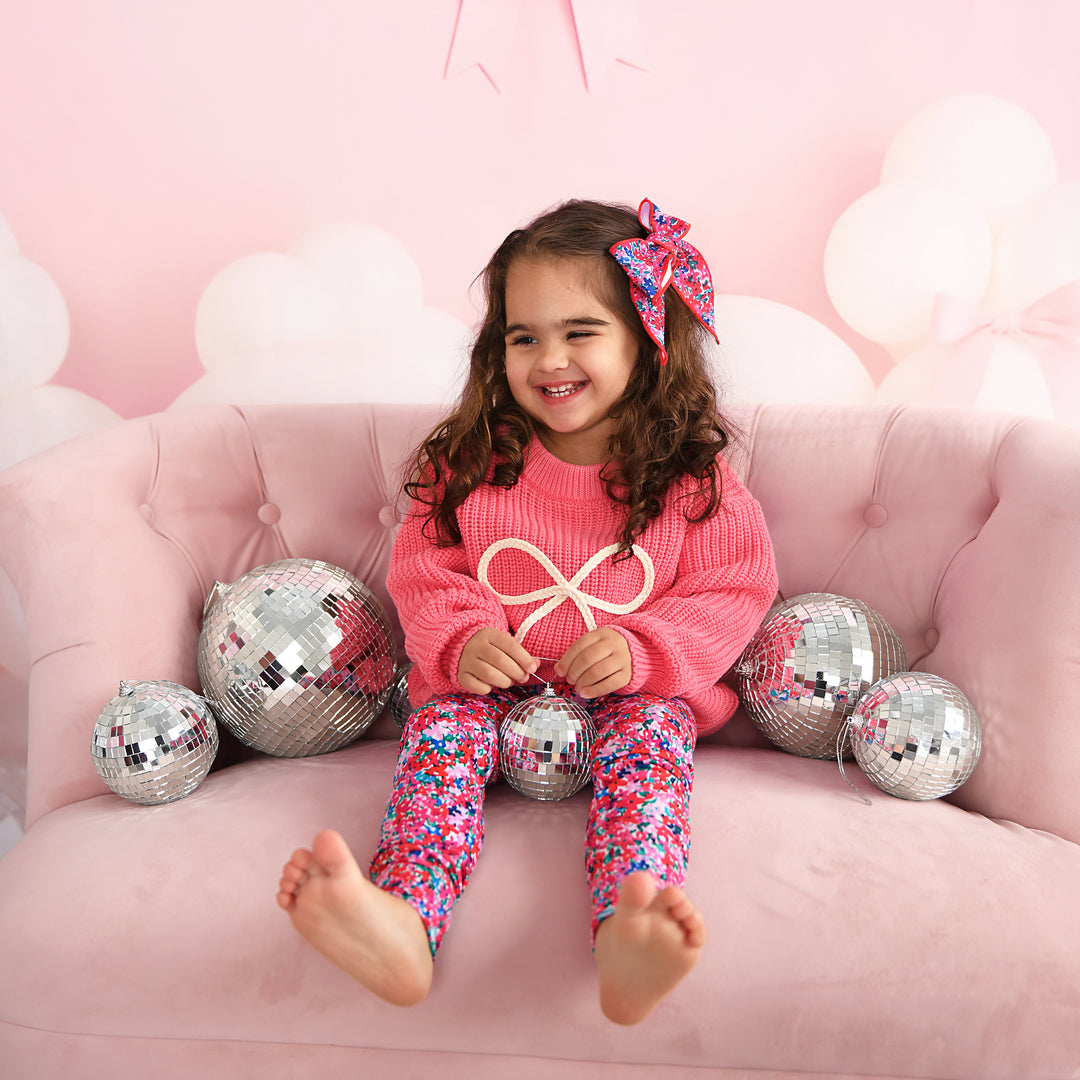 Pink Bow SWEATER