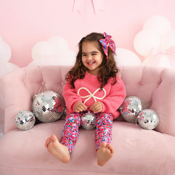 Pink Bow SWEATER