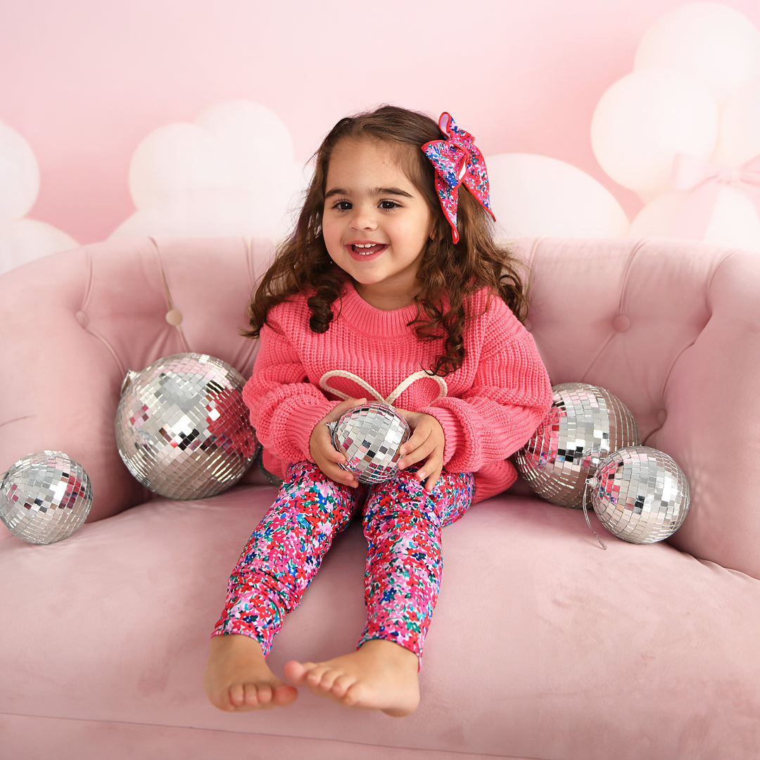 Pink Bow SWEATER