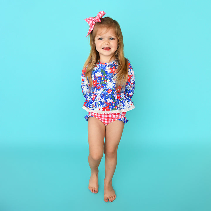 Presley RASH GUARD TWO PIECE SWIM SET - Gigi and Max