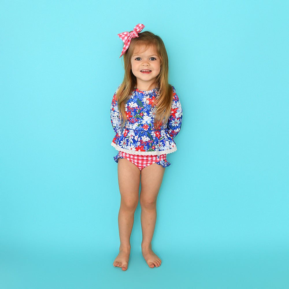 Presley RASH GUARD TWO PIECE SWIM SET - Gigi and Max