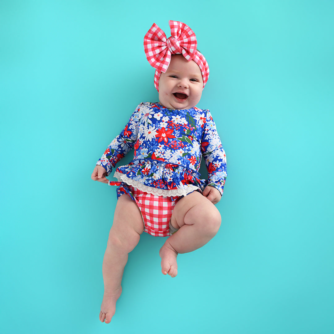 Presley RASH GUARD TWO PIECE SWIM SET - Gigi and Max