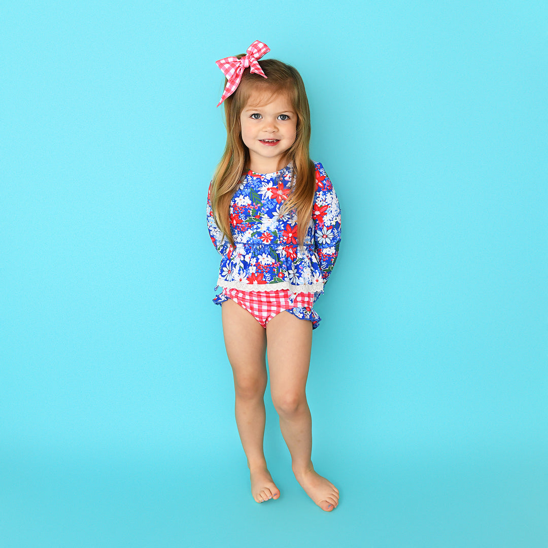 Presley RASH GUARD TWO PIECE SWIM SET - Gigi and Max