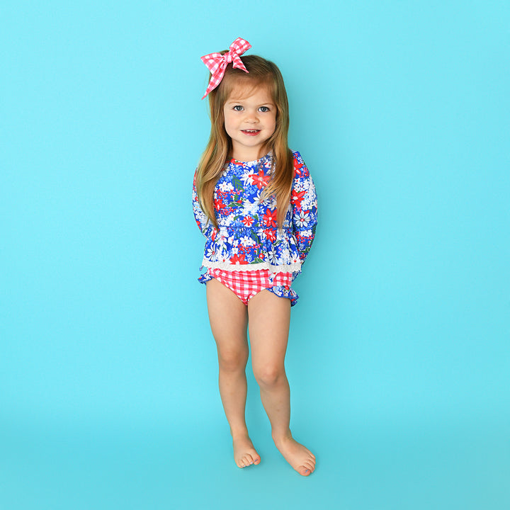 Presley RASH GUARD TWO PIECE SWIM SET - Gigi and Max