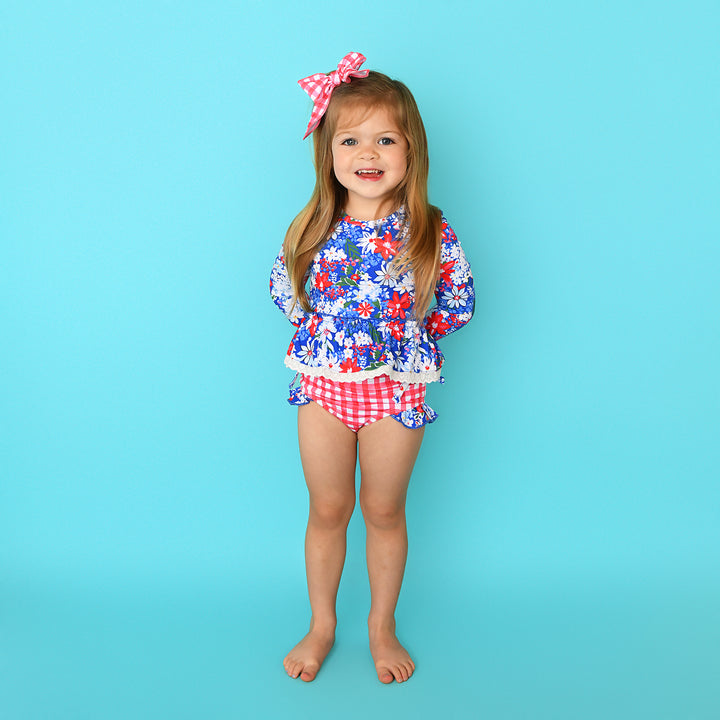 Presley RASH GUARD TWO PIECE SWIM SET - Gigi and Max