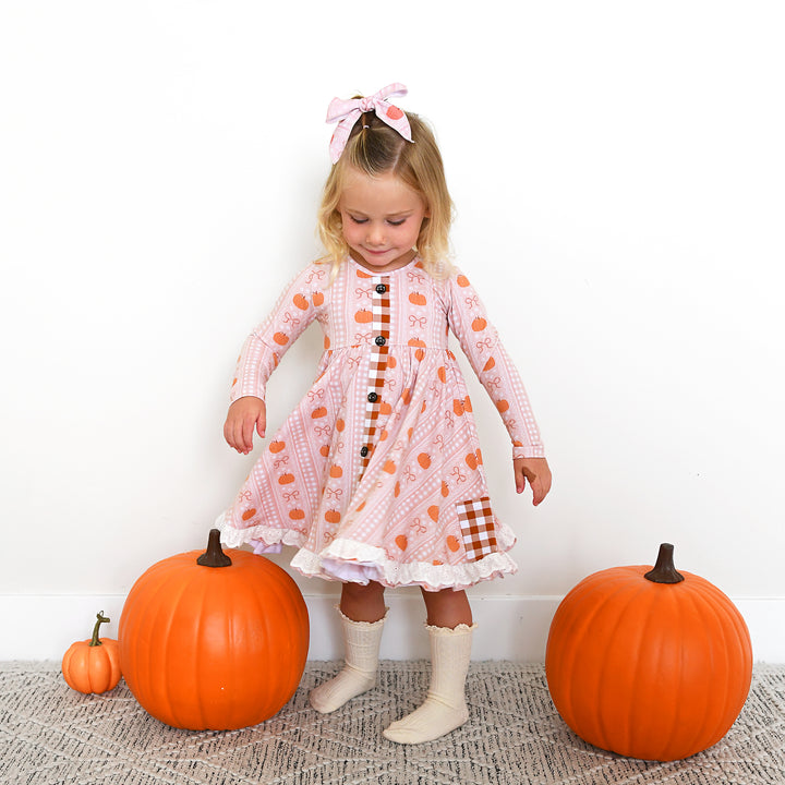 Reagan BUTTON DRESS - Gigi and Max